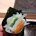 寿し おおはた - 白魚 手巻き