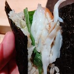 寿し おおはた - 白魚 手巻き