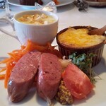 ビストロ ル ブルジョン - 前菜盛り合わせ