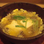 大神 - 近江牛のすき焼き風。