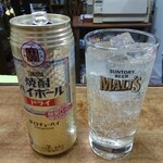 伊勢屋酒店 - 酎ハイハイボール×2。