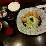 庵とん - 鹿児島県産　黒豚　ひれかつ3/4サイズ定食