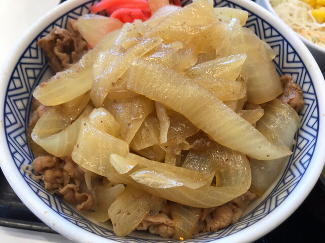 吉野家 7号線鶴岡店 - 羽前大山（牛丼）の写真