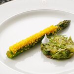■グリーンアスパラガス 卵 甘夏 北寄貝 ■グリーンアスパラガス 卵 甘夏 北寄貝
