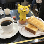 喫茶通天閣 - モーニングサービス380円(税込)