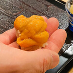 鮨わたなべ - 『最後のお寿司３種』