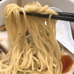 麺屋 一八 - 麺のアップです。（2020.2 byジプシーくん）