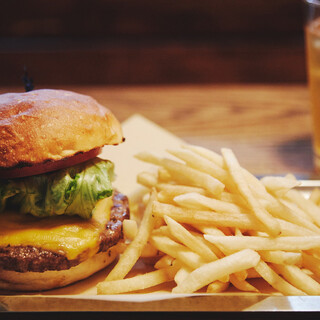 Enjoy a hearty burger at lunchtime