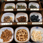 日光たまり漬本舗 つるや - 試食コーナー