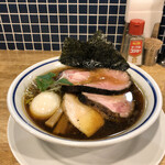 手打式超多加水麺 ののくら - 特製中華そば 醤油(1,100円)