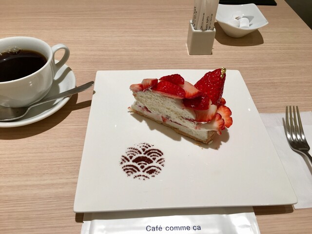 カフェ コムサ 上野松坂屋店 Cafe Commeca 上野広小路 ケーキ 食べログ