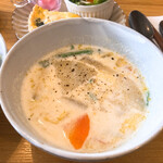 Eguchi Kohi Ten - 冬野菜たっぷりクリームスープ