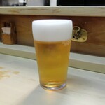 家庭料理 小川 - 生ビール