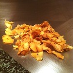 鉄板焼　くたに - ガーリックです