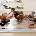 ウシマル - 田鴫（タシギ）　小綬鶏（コジュケイ）　山鳥　炭火焼き　トリュフ