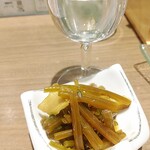 南部ビストロ うんめのす - 葉わさびの醤油漬　500円