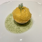 レフェルヴェソンス - はっさくとフレッシュチーズのダックワーズ