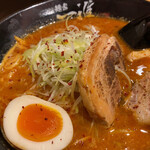 味噌ラーメン専門店 麺家一進 - 赤味噌ラーメン