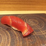 旬鮮彩鮨　豊のはなれ - 赤身の漬け