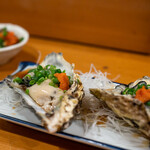 光寿司 - 2020.2 カラ付カキ（1ヶ 200円）