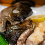 光寿司 - 2020.2 かぶと焼（550円）カンパチのカブトとカマ