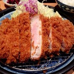 とんかつ檍 銀座8丁目店 - 上ロースかつ定食