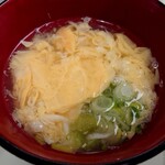 Neba - 定食の玉子スープ