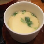 Genkai Zushi - 茶碗蒸し  もらいました❗️