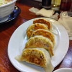 麺の風 祥気 - 手作りジャンボ餃子@500