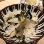 温石 - 若芽の香りがスンバラしい