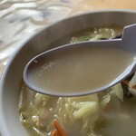 めん処いなば - 優しい海鮮スープ