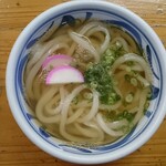 手打うどん はりや - かけうどん