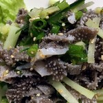 炭火焼肉ふじた - コリコリした食感とゴマ油の風味が最高。