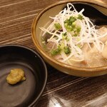 浜焼処 あこ屋 - 塩モツ煮