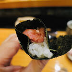 天寿し - トロ巻き