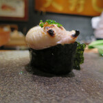 天寿し - 河豚の白子炙り