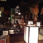 カウンターからの眺め