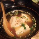 待庵 - 梅豆腐     480円