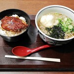 そば処 伊吹おろし - ソース鶏カツ丼小定食　1050円