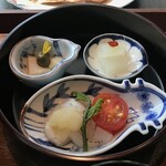 HOSHINOYA Guguan - 小鉢・帆立