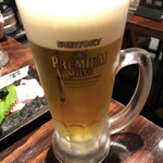 うお左衛門 - 生ビール380円立ち飲み価格