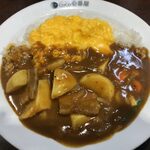 Koko Ichi Ban Ya - 「グランドマザーカレー」880円＋「スクランブルエッグ」157円＋「チーズ」221円