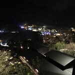 HOSHINOYA Guguan - 部屋から望む夜の谷關(グーガン)温泉街