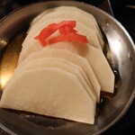 Shimon'Ya - 大根酢醤油100円