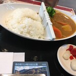 道の駅 八ッ場ふるさと館 - 「八ッ場ダムカレー（甘口）」（700円）を