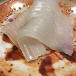鯛八鮨 - お客様の釣った千葉のヤリイカ
