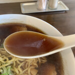 中華そば ガーデン - 湯割りスープ
