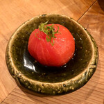 酒とめし 開放弦 - トマト酢