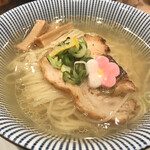 鯛塩そば 灯花 - 鯛塩らぁ麺¥800(税込)