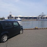 伊勢屋酒店 - Qちゃんと船。